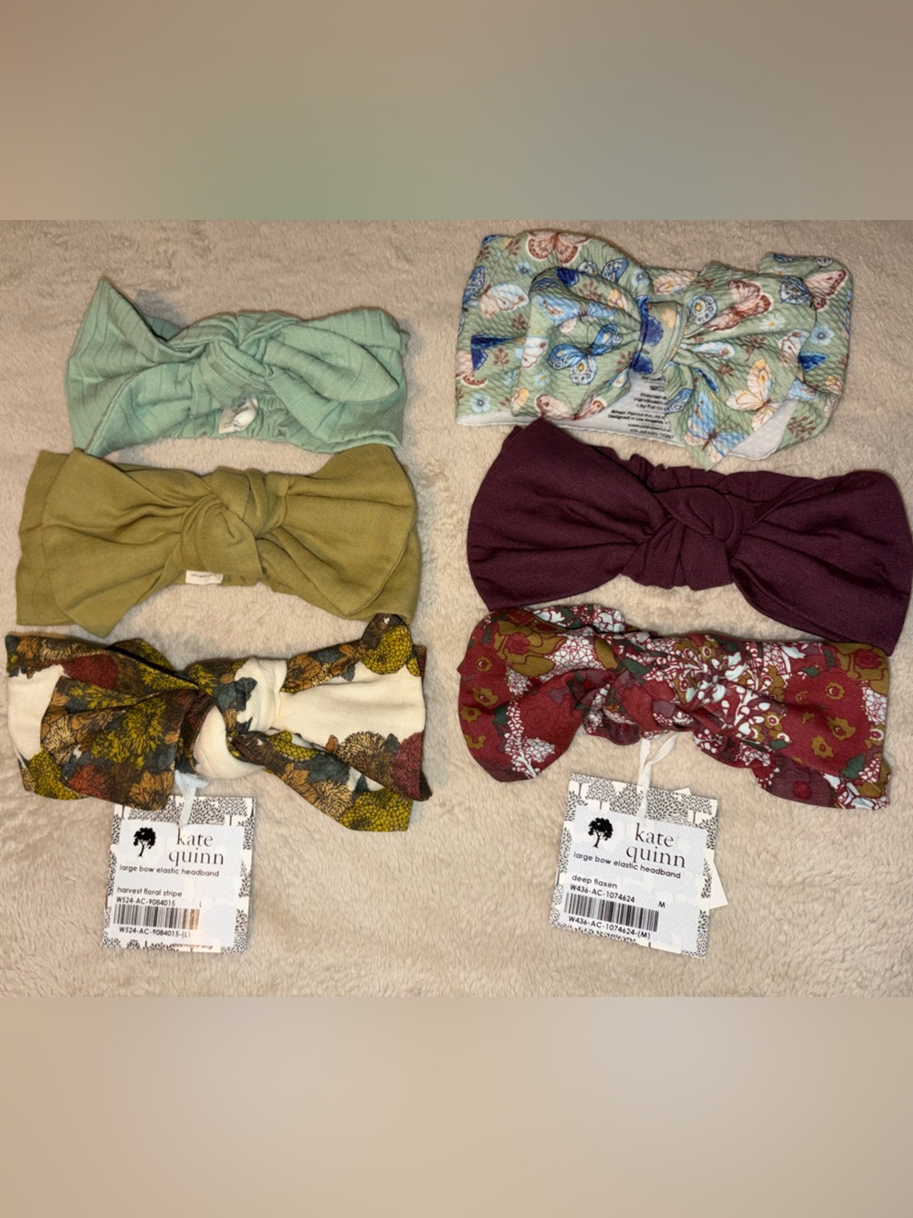 Kate Quinn bows left side L right side M